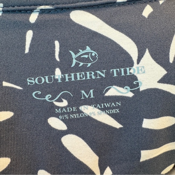 Southern Tide summer shirt dress size M like new UPF 50 - Picture 5 of 5